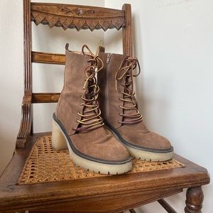 Free People Dylan Lace Up Boots